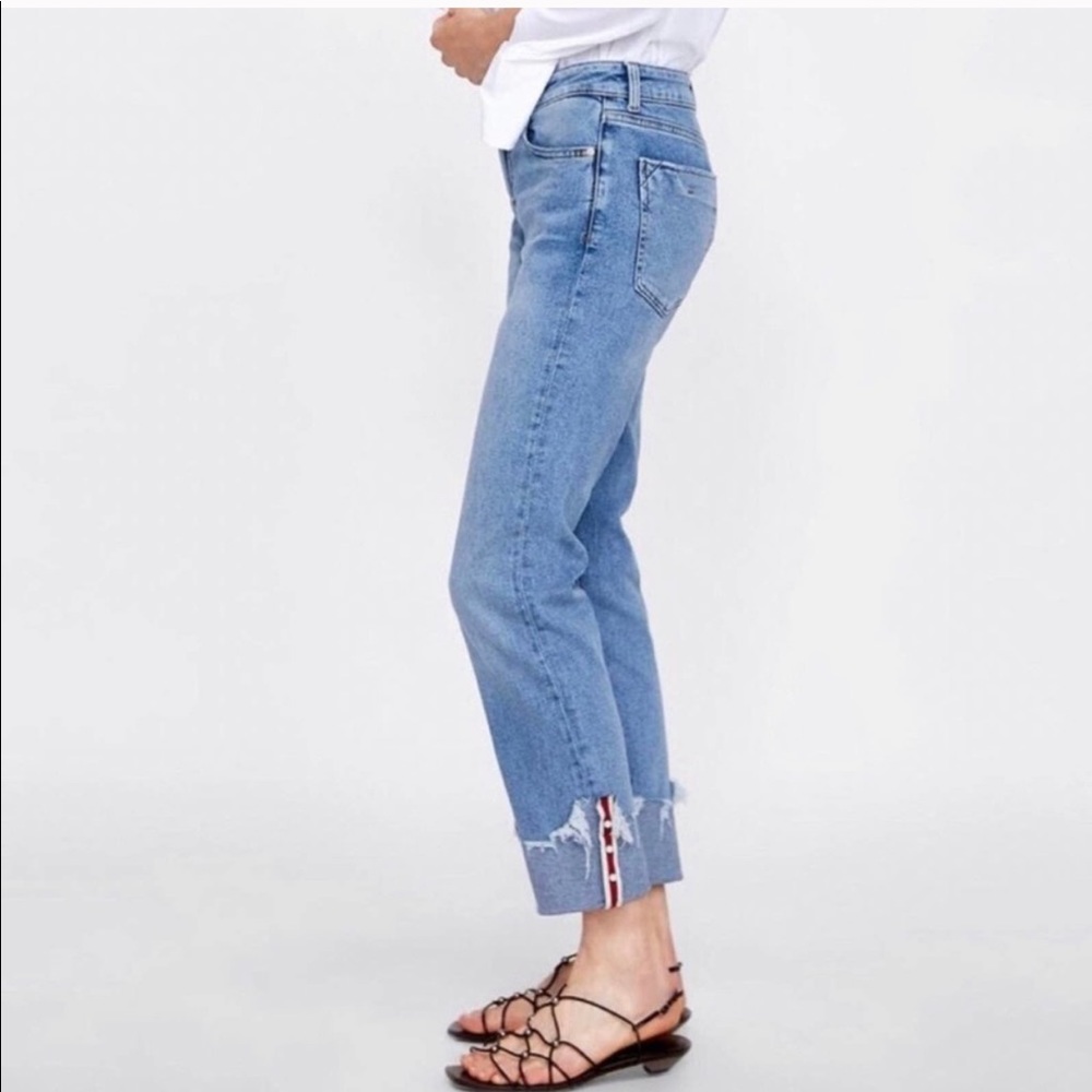 ZARA Basic Straight Denim Jeans